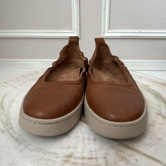 Vionic Uptown Ballet Shoes Womens Size 6 Brown Slip On Comfort Loafer Office - Picture 4 of 8